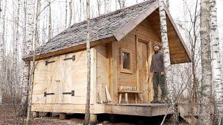 schwierige Scheune für meine rustikale Blockhütte von Hand