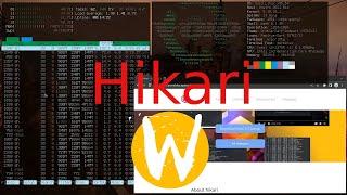 Hikari: The Ultimate Wayland Compositor for Lightweight and Fast Desktop on Void Linux. #wayland