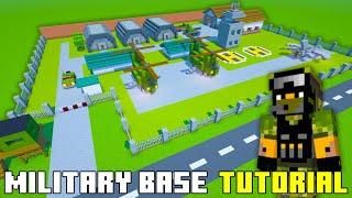 Minecraft Tutorial: How To Make A Military Base