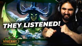 Esfand reacts to BlizzCon 2021 - Best TBC Changes EVER! Seal of Blood, Batching, BC Phases & Classic