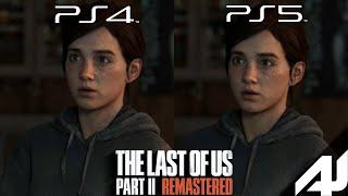  COMPARACION The Last of Us Part II REMASTERED PS5 vs PS4 [FPS+Resolucion]