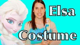 Frozen Costume Halloween Disney Queen Elsa Makeover