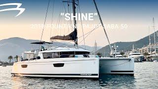 2018 Fountaine Pajot Saba 50 "Shine" | For Sale with The Yacht Sales Co. incorp Multihull Solutions