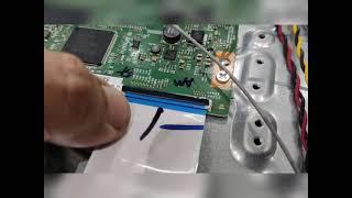 Menyelesaikan masalah skrin TV LED rosak/bergegar-gegar (Fixing flickering screen of LED TV)