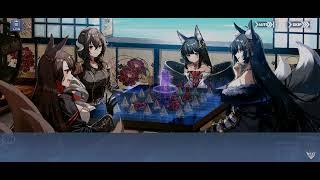 作業用BGM アズールレーン 赫の涙月 菫の暁風 Normal battle theme 30mins Extended