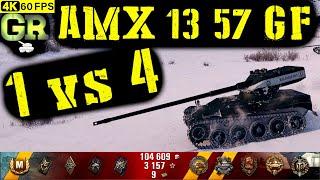 World of Tanks AMX 13 57 GF Replay - 7 Kills 3.1K DMG(Patch 1.4.0)