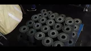 Motor stator rotor core progressive die