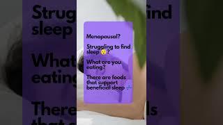 Struggling to catch Zzz’s? My recipe guide can help https://stan.store/Myra_MenopauseWellnessCoach