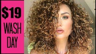 CURLY HAIR ON A BUDGET | THE GLAM BELLE