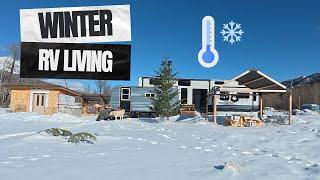 Canadian Family WInter RV'ing  | Living That Mountain Life