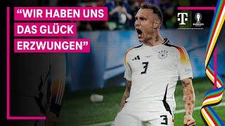 David Raum im Interview nach dem Sieg gegen Dänemark | UEFA EURO 2024 | MAGENTA TV