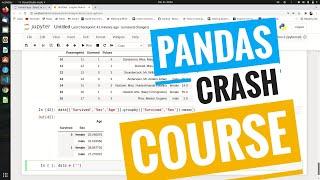 Python Pandas | crashcourse | Important methods | pandas under 30 minutes