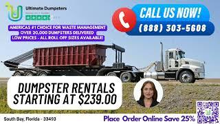 Same Day Dumpster Rental Service - South Bay, Florida - Roll Off Dumpster Rentals