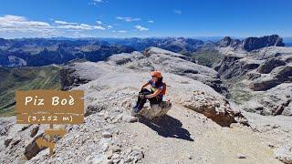 Scenic Drive & Speed Hiking in the Italian Dolomites: Sella Group, Piz Boè