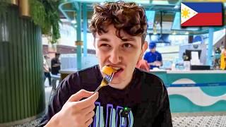 Spending 24 Hours in a Mall Food Court in The Philippines!