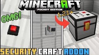 SECURITY CRAFT Addon For Minecraft PE 1.21+ | SECURITY CRAFT With V1.21 Support | PS Gamer (RTX)