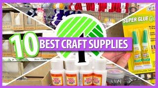 10 CRAFT SUPPLIES you SHOULD be buying at Dollar Tree in 2024!