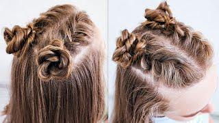 Hairstyle for teenagers. Trendy hairstyle. Be stylish!