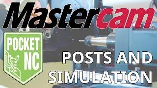 Post Processors and Simulation for the Pocket NC