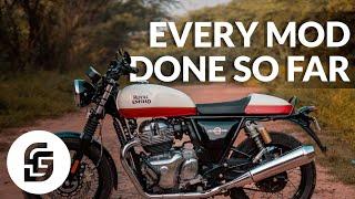 Every Mod So Far on my Royal Enfield Interceptor 650 (with their price)