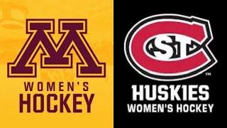 (3)Minnesota vs (10)St. Cloud State Women’s Hockey FULL Highlights Nov 23/24