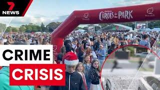 Bayside Christmas carols turn violent as armed teens clash in front of terrified families | 7NEWS