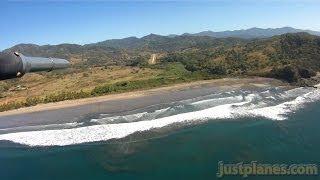 WingCAM into Punta Islita, Costa Rica