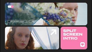 Split Screen Intro ( After Effects Template )  AE Templates