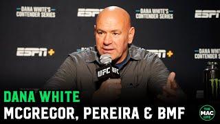 Dana White: 'Conor McGregor didn't turn down Justin Gaethje'; Talks issues with UFC Africa