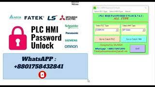 How to unlock fatek plc project password fatek plc fbs fbe series