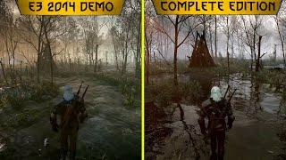 The Witcher 3 E3 2014 Demo vs Free Next Gen Patch PC RTX 3080 Graphics Comparison Ultrawide