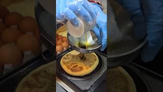 Must Try! Egg Cheese Pancake - korean street food