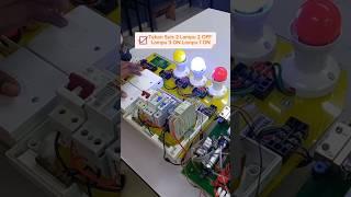 Relay and Timer Controlled Pneumatics #pneumatics #skills #tvetmalaysia #engineering