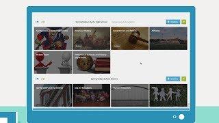 Motion Graphic with Screencast Animation for eChalk LMS