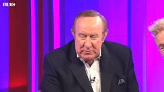 BBC News   Punk veteran John Lydon kisses Andrew Neil on TV1