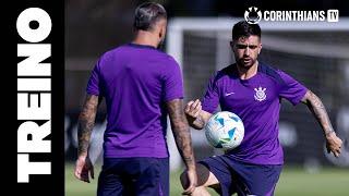 Treino: Quartas de final à vista! Timão treina forte para o Paulistão!