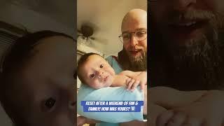 #dad gets #home in order while #bigbrother naps and #mom and #babyboy get groceries! #family #love