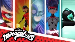 Todas Las Fusiones - [Español Castellano] HD | MIRACULOUS LADYBUG | SEASON 03 AND 04 |