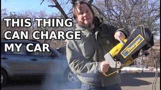 This Crazy 1970s Device Jumpstarts Your Car With A Chainsaw