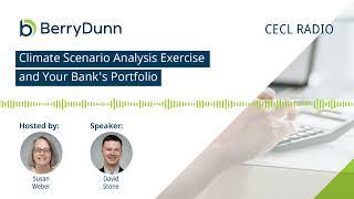 Climate Scenario Analysis Exercise and Your Bank's Portfolio