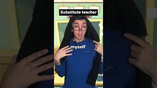 WHEN you have a SUBSTITUTE #gabrielsaidy #funny #comedy