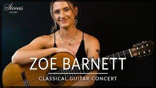 ZOE BARNETT - Online Guitar Concert | Persian Ballads, Frederic Mompou | Siccas Guitars