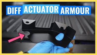 Isuzu D-MAX Diff Actuator Amour Bracket IRONCLAD ENGINEERING | 2021 Isuzu DMAX Build #36