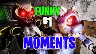 CASE Animatronics 2 Funny Moments With OWL and CAT