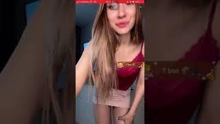 Bigolive Russian hot girl dance twerk(erotik dans mini etek seksi dans)