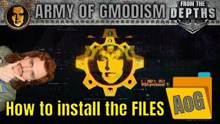 How to Download & install the Army of Gmodism From the Depths Files