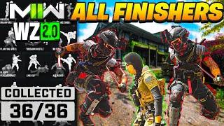 ALL 36 Finishing Moves in Modern Warfare 2 | ALL Warzone 2 Executions (Standing, Prone , & Downed)