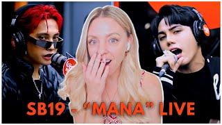 MY FIRST EVER REACTION TO SB19 -  “Mana” LIVE on Wish 107.5 Bus!!