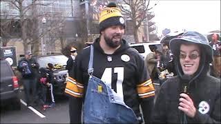 Steelers, Browns Fans React Steelers Browns, Joey Talks To An NFL Player, Robert Spillane's Family!