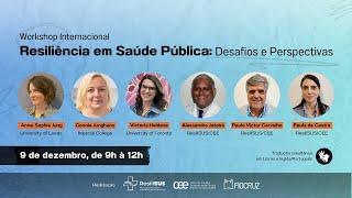 Workshop Internacional de Resiliência em Saúde Pública: desafios e perspectivas